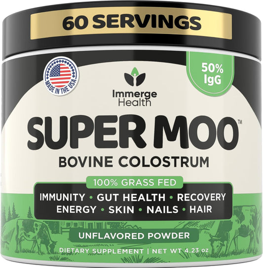 super-moo-grass-fed-bovine-colostrum-powder---immune-gut-health-supplement-for-bloating-energy-hair-skin-nails---50-igg-cow-colostrum-superfood-for-women-men-kids---immergehealthcom-1