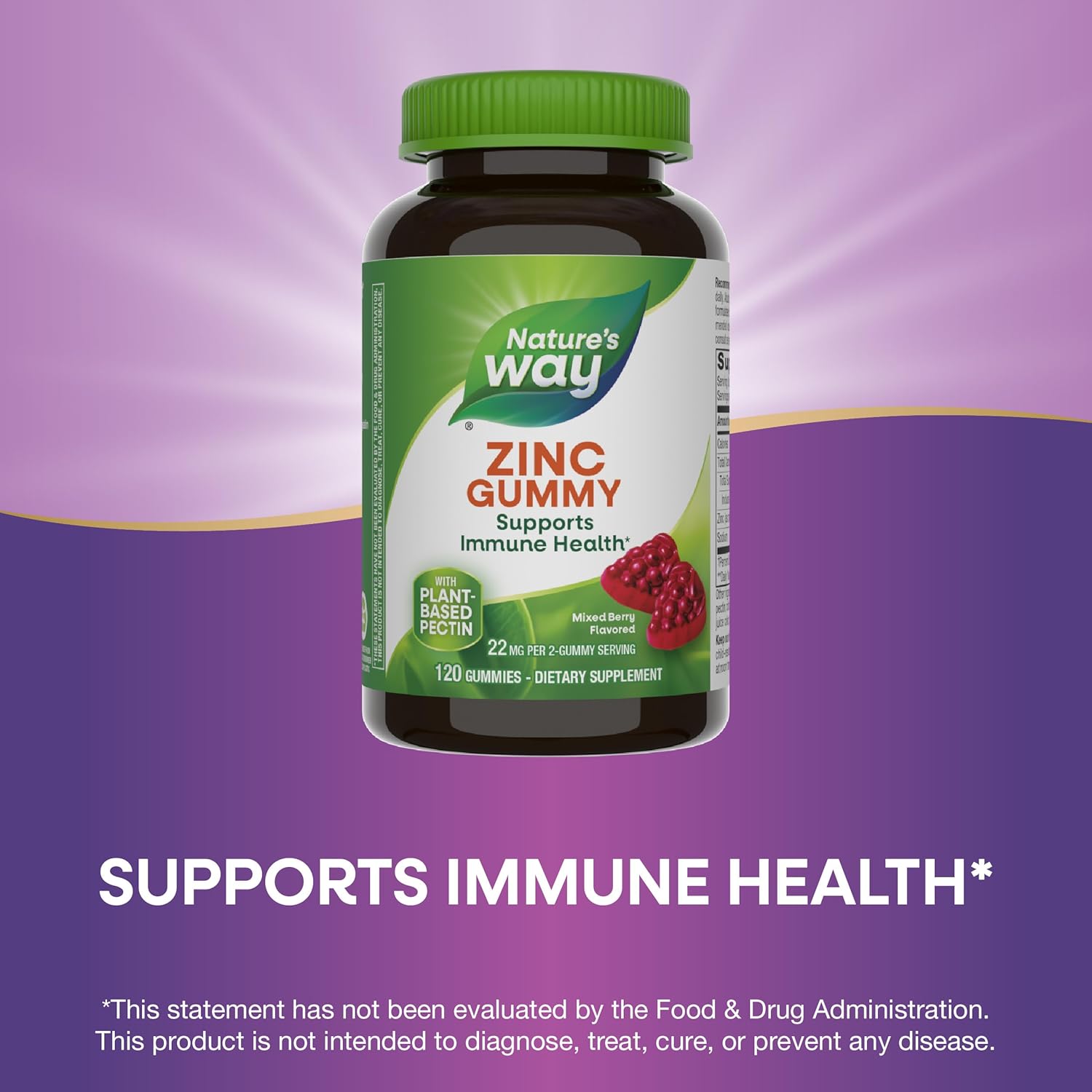 mixed-berry-flavored-natures-way-zinc-gummies---120-gummies-for-daily-immune-support-with-100-daily-value-zinc-per-gummy-4