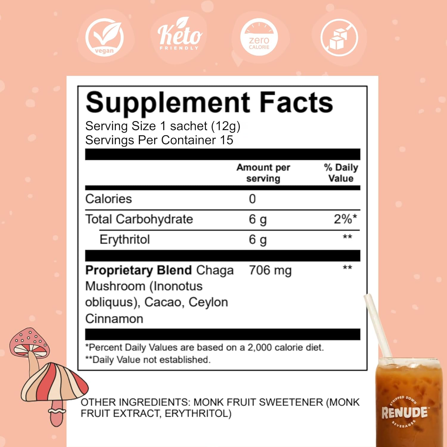 renude-chagaccino-chaga-mushroom-coffee-mix-with-adaptogens-for-natural-energy-and-immune-support---vegan-keto-zero-calorie-blend-powder-15-servings-6