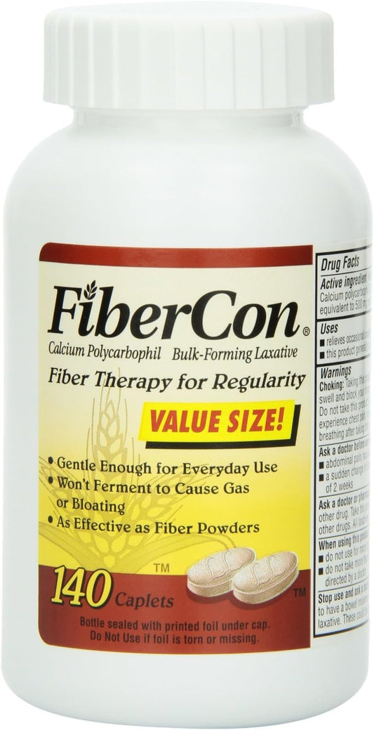 fibercon-caplets-for-regularity---pack-of-3-420-caplets---fiber-therapy-supplement-for-digestive-health-1