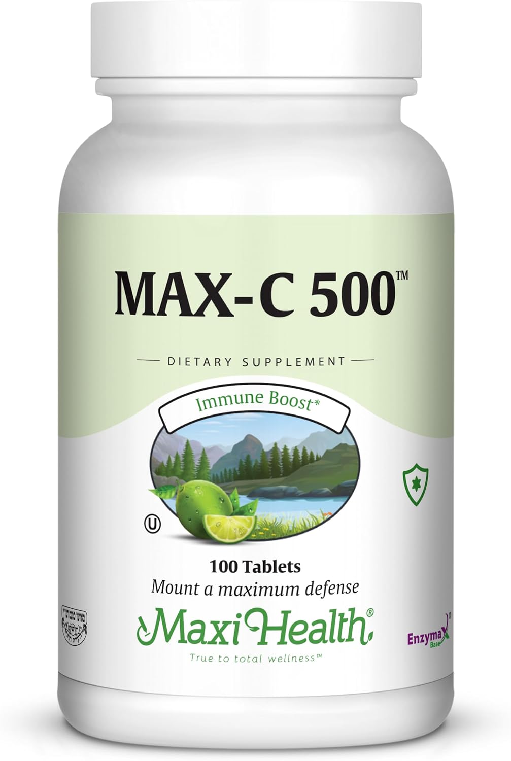 maxi-health-max-c-500-mg---vitamin-c-supplement-with-lemon-bioflavonoids-complex---100-tablets-for-immune-support-1