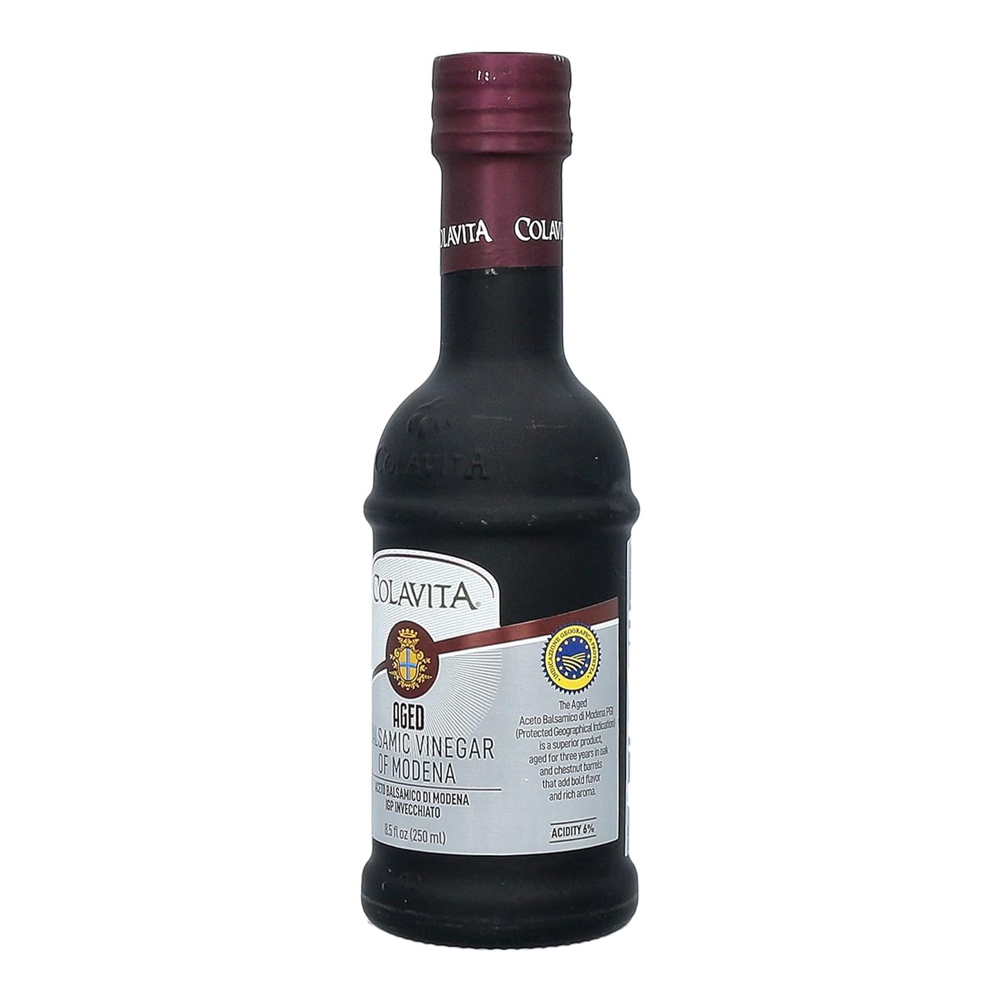 premium-colavita-aged-balsamic-vinegar-of-modena-igp---3-years-aged---85oz-glass-bottle---authentic-italian-flavor-2