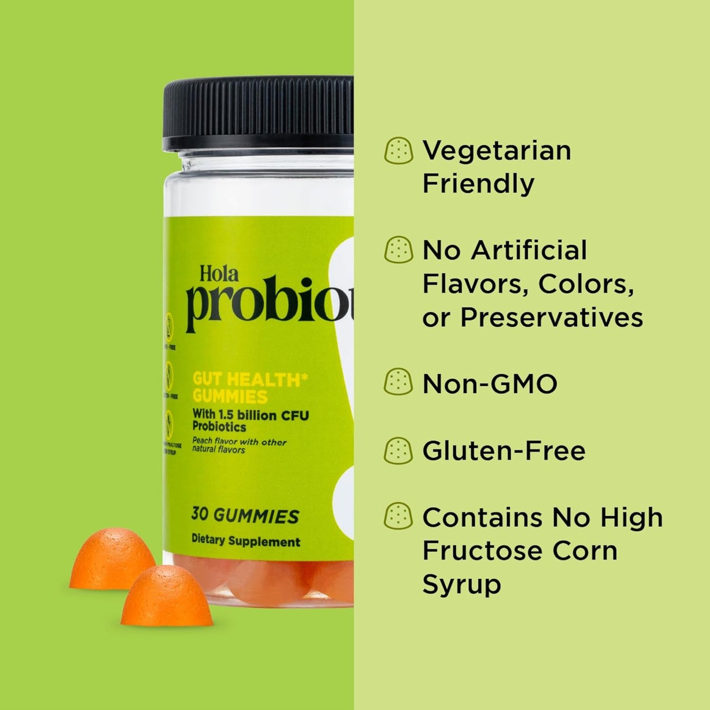 hola-probiotics-gummy---peach-flavored-daily-supplement-for-women-and-men---30-count-with-15-billion-cfus-2