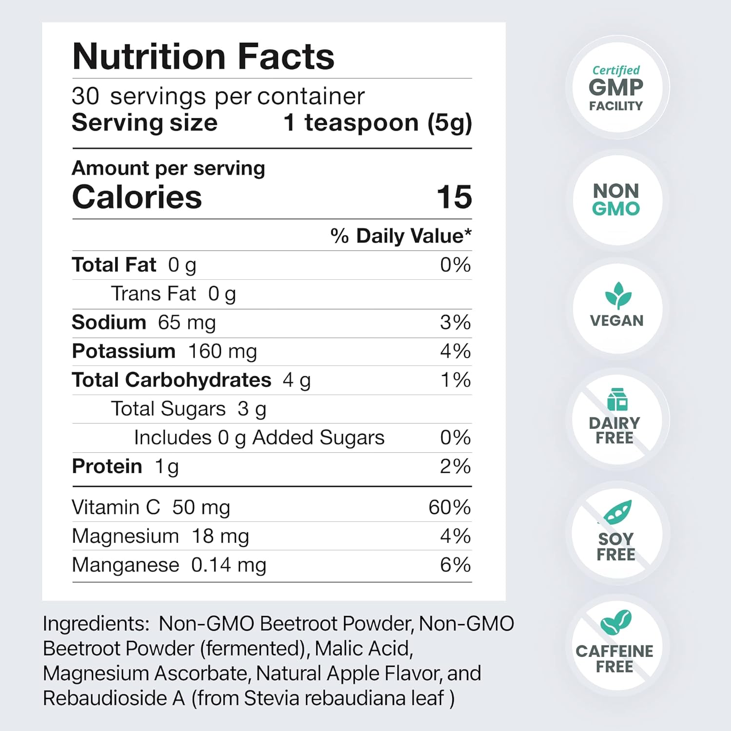 HumanN SuperBeets Beetroot Powder - Natural Nitric Oxide Booster for Heart Health - Non-GMO Superfood Supplement with Original Apple Flavor, 30 Servings - Espot.com.au