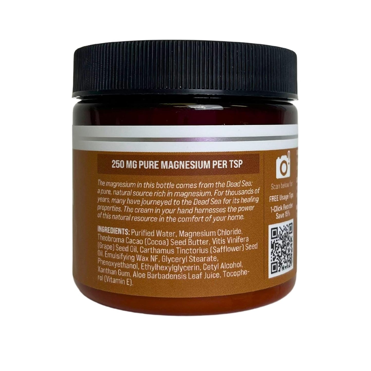 luxurious-magnum-solace-nighttime-magnesium-cream-for-kids---cocoa-scented-lotion-for-legs-buttocks-arms-chest---topical-magnesium-chloride-from-usa-2