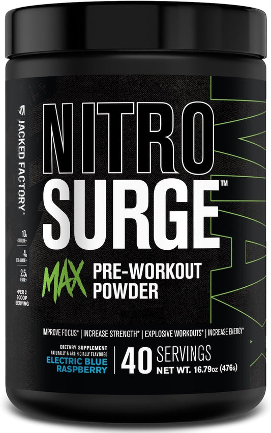 jacked-factory-nitrosurge-max-pre-workout-powder---high-performance-formula-with-nootropic-ingredients-for-focus-energy-and-endurance---electric-blue-raspberry-flavor-40-servings-1