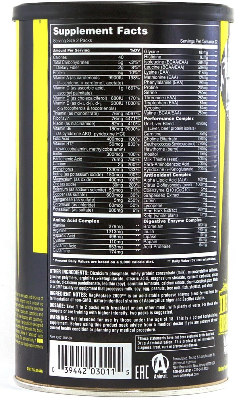 universal-nutrition-animal-pak-44-packs---complete-multivitamin-and-mineral-supplement-for-overall-health-and-performance-2