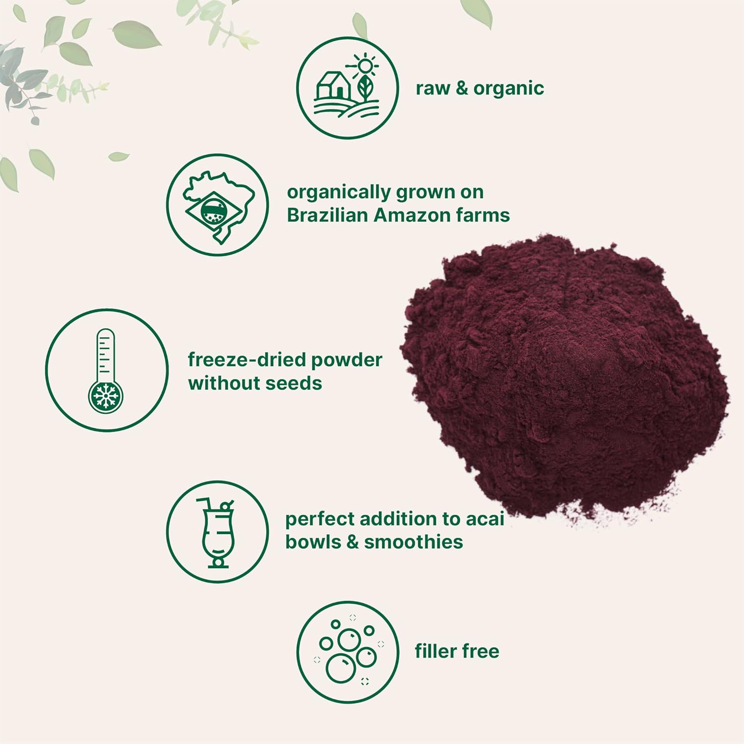 organic-acai-powder-8oz---100-natural-freeze-dried-wildberry-source-for-drinks-smoothies---no-additives-non-gmo-vegan---great-flavor-boost-3