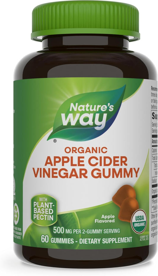organic-apple-cider-vinegar-gummies---apple-flavored---60-gummies---500mg-per-serving---natures-way-1