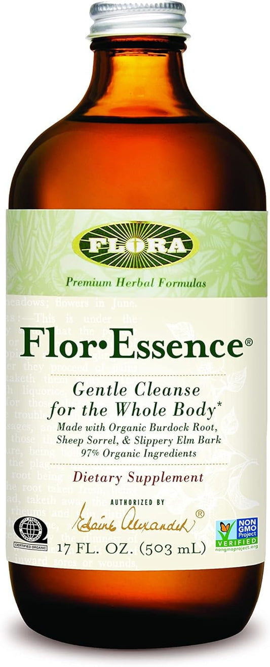 organic-flora-health-flor-essence-liquid-tea-blend---8-herb-formula-for-full-body-cleanse-detox---vegan-organic-ingredients---burdock-root-sorrel-slippery-elm-kelp---500ml-1
