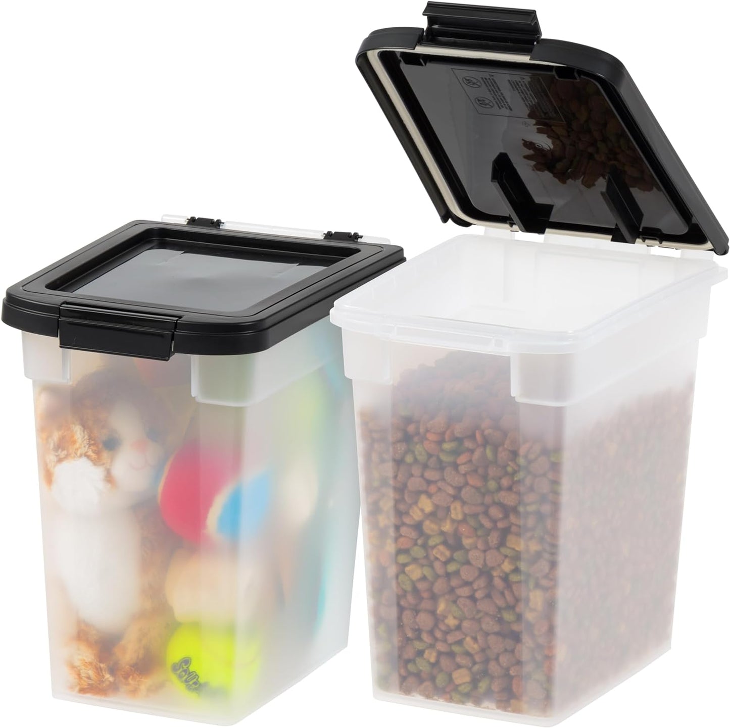 iris-usa-airtight-pet-food-storage-container-10-lbs-capacity-2-pack-for-dog-cat-bird-freshness-seal-bpa-free-clearblack-1