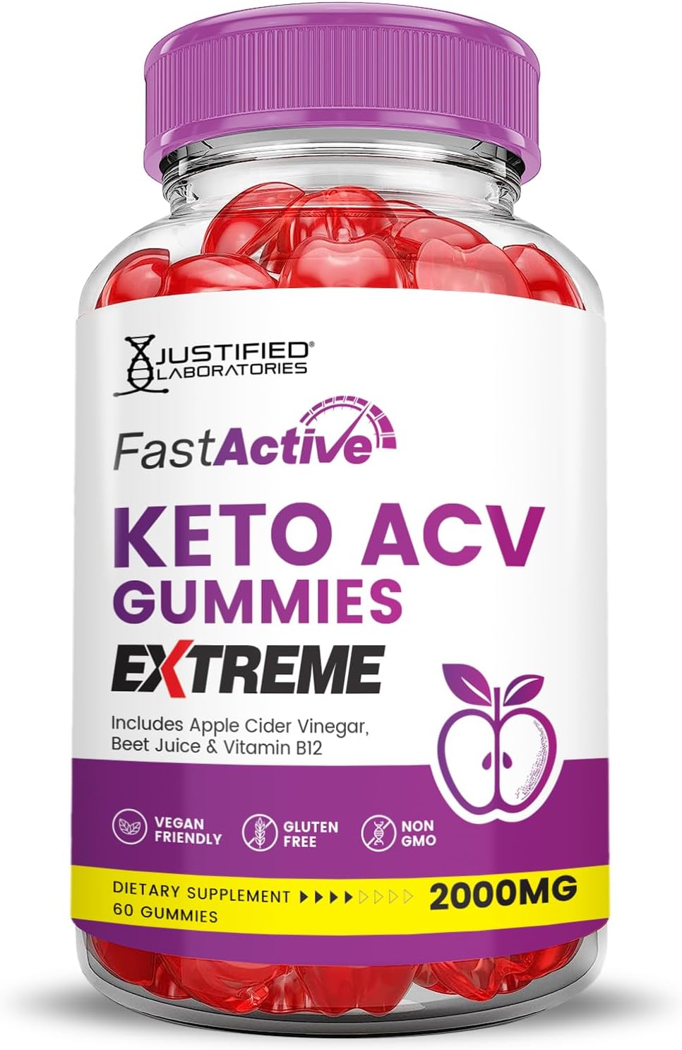 fast-active-keto-acv-gummies-3-pack---2000mg-extreme-formula-with-pomegranate-beet-juice-powder-b12---vegan-non-gmo---180-gummies-by-justified-laboratories-4