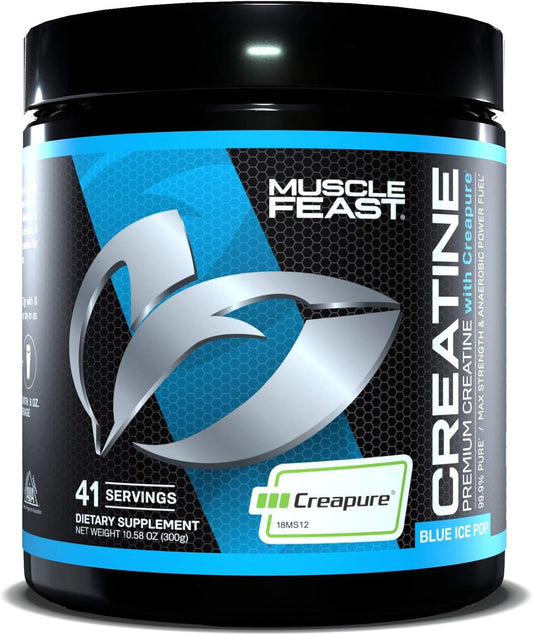 muscle-feast-creapure-creatine-monohydrate-powder-blue-ice-pop-flavor-300g---vegan-keto-friendly-gluten-free-supplement-for-muscle-growth-and-recovery-1