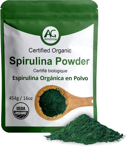 454g-aimgrow-organic-spirulina-powder---protein-rich-for-eye-skin-immune-health---canada-organic-non-gmo-gluten-free-1