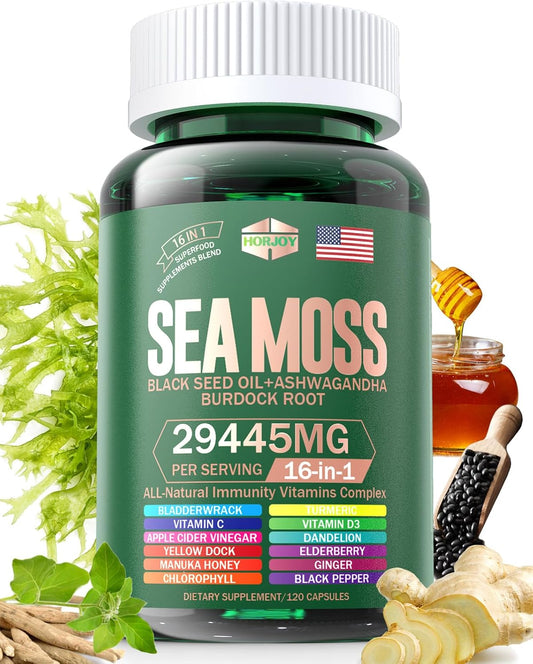 sea-moss-black-seed-oil-ashwagandha-turmeric-bladderwrack-burdock-vitamin-c-d3-elderberry-manuka-yellow-dock-iodine-chlorophyll-acv---60-day-supply---12000mg-6000mg-3000mg-1000mg-2000mg-3000mg---immune-support-1