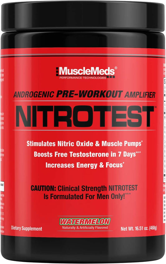 musclemeds-nitrotest-watermelon-pre-workout-drink---enhance-nitric-oxide-testosterone-levels---30-servings-103lb-1