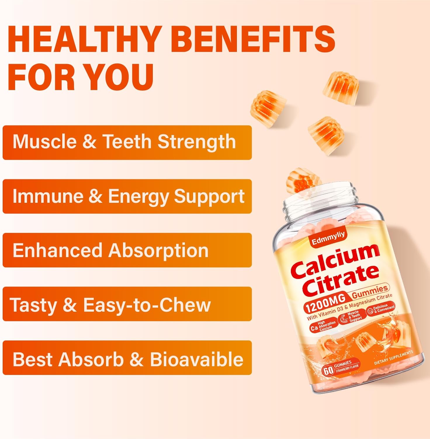organic-calcium-citrate-gummies-for-adults---sugar-free-with-magnesium-and-vitamin-d3---chewable-calcium-supplement-for-men-and-women---1200mg-calcium-300mg-magnesium-4