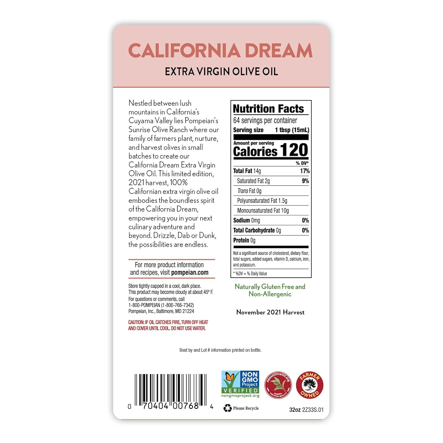 pompeian-california-dream-extra-virgin-olive-oil---100-california-premium-estate-harvest---cooc-certified---gluten-free-non-gmo---32-fl-oz-single-bottle-6