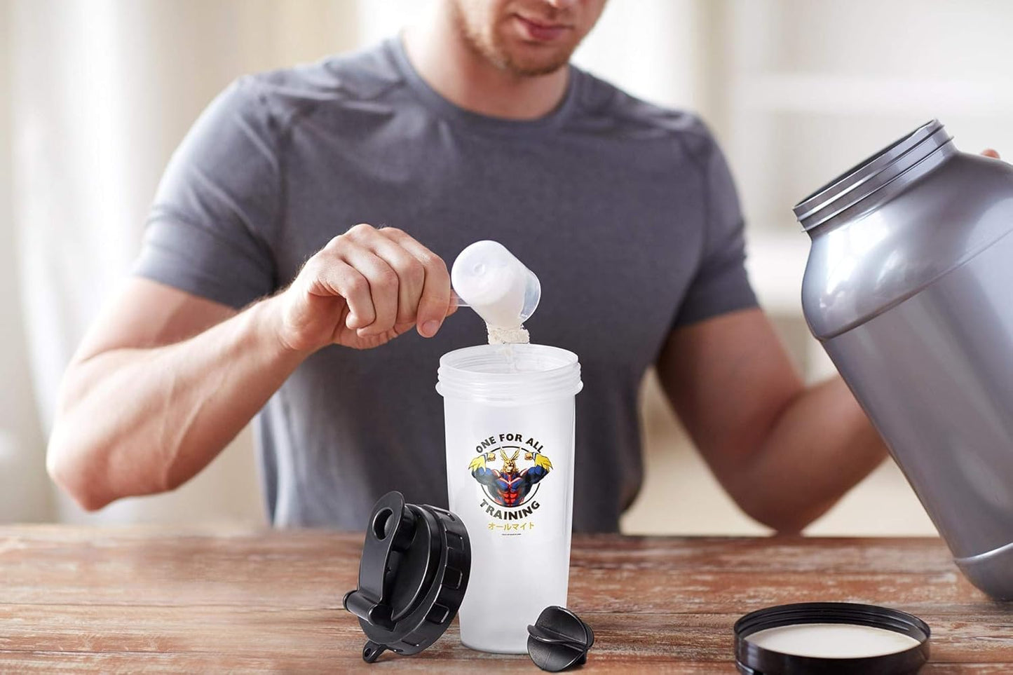 my-hero-academia-all-might-training-gym-shaker-bottle-with-mixing-ball---ideal-for-protein-shakes-workout-blends-5