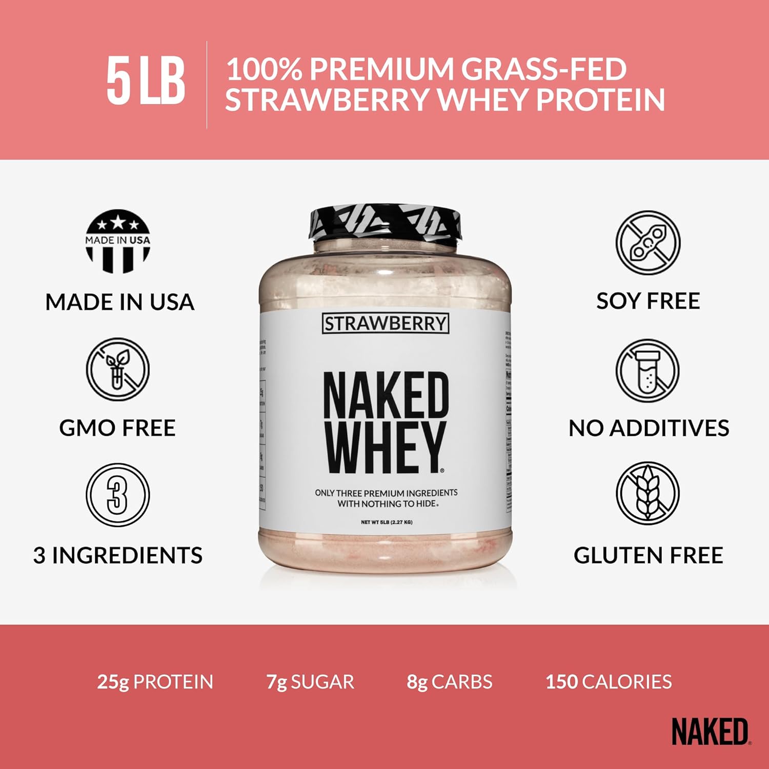 naked-nutrition-strawberry-whey-protein-powder---5lb-bulk-grass-fed-gmo-free-soy-free-gluten-free---supports-muscle-growth-recovery---61-servings-3