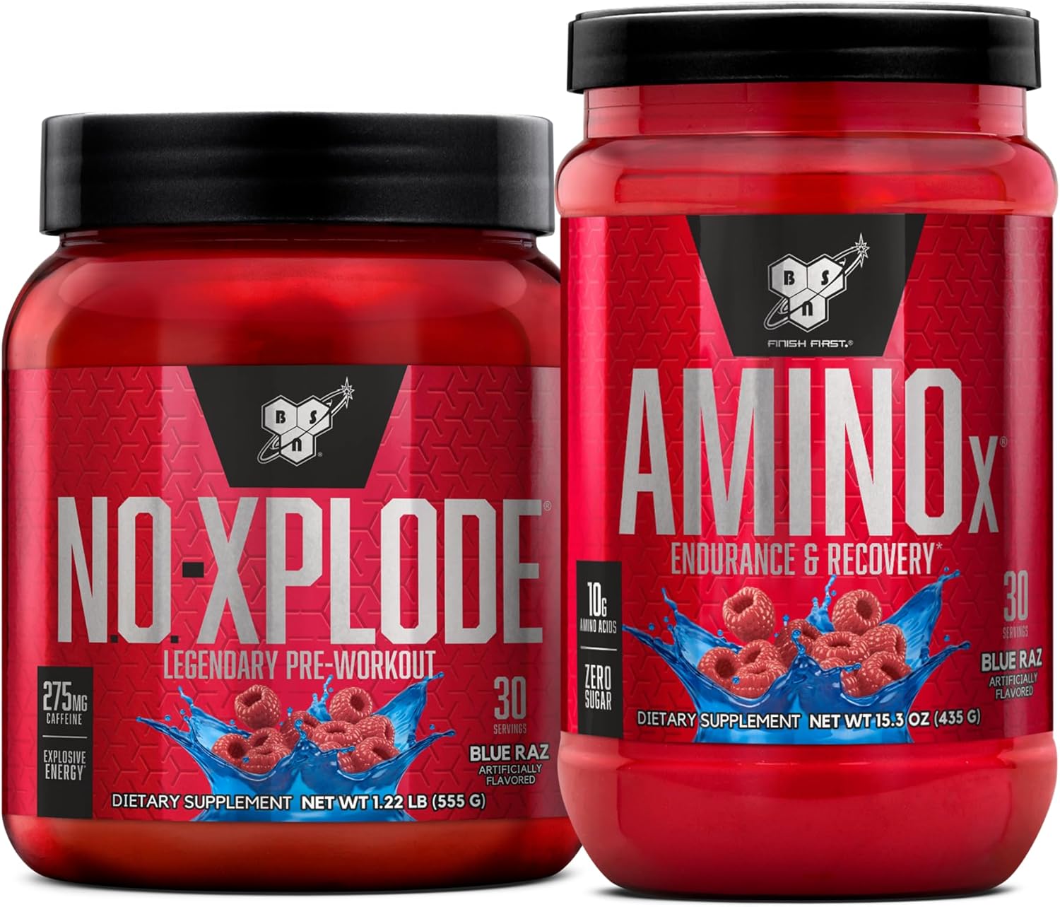 bsn-workout-bundle-no-xplode-pre-workout-amino-x-muscle-recovery-support-blue-raz-flavors-30-servings-each-1