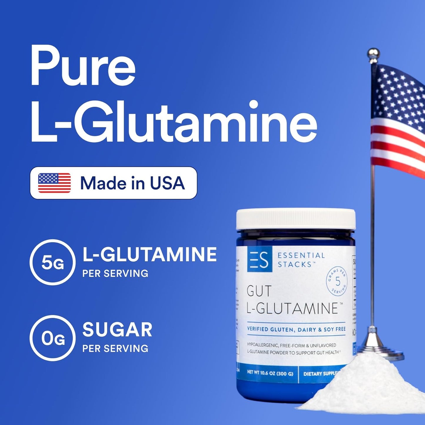 pure-usa-made-l-glutamine-powder-for-gut-health---essential-stacks-gut-support-supplement-60-servings-unflavored-2