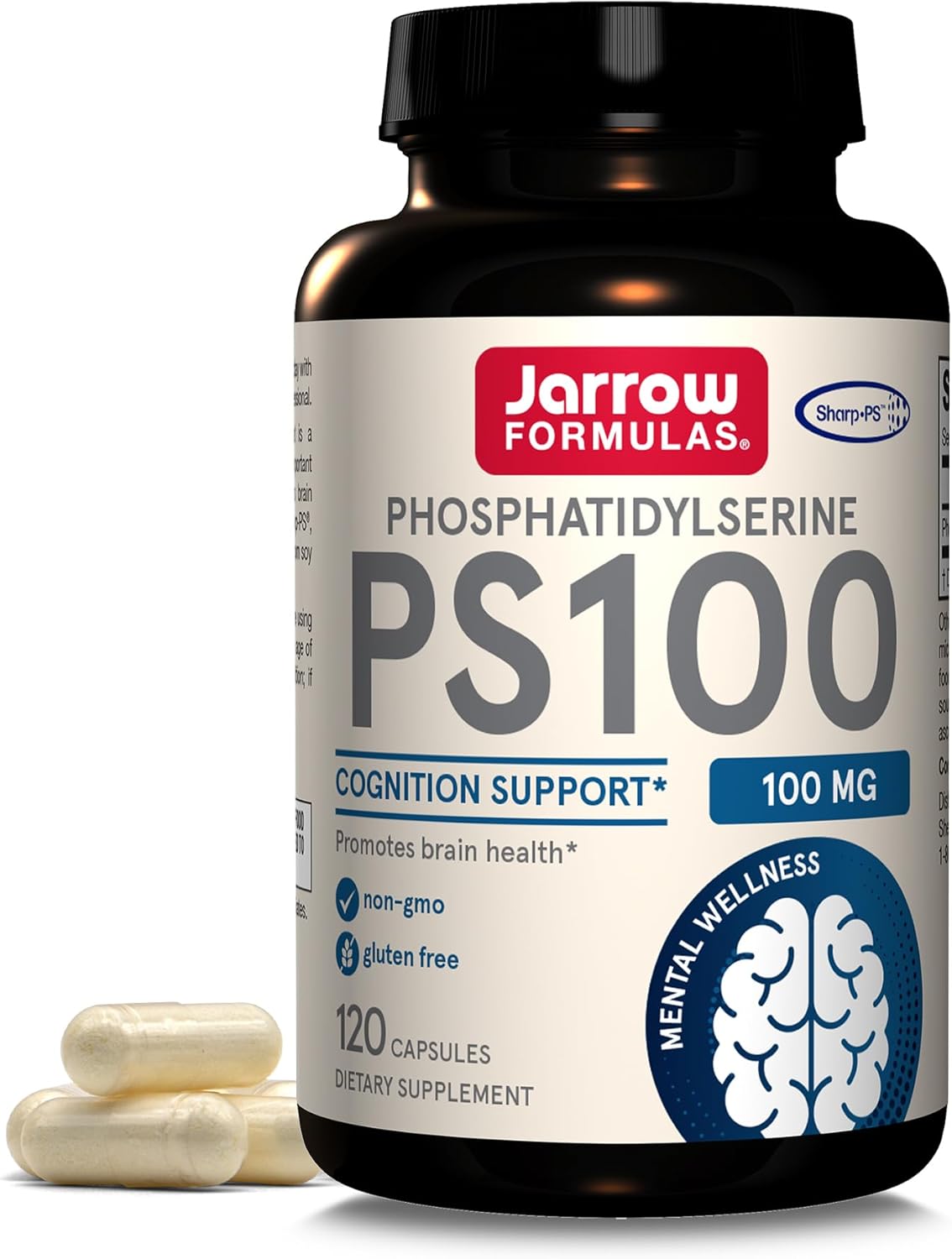 jarrow-formulas-ps100-phosphatidylserine-capsules---100mg-brain-health-cognition-support-supplement-120-count-1