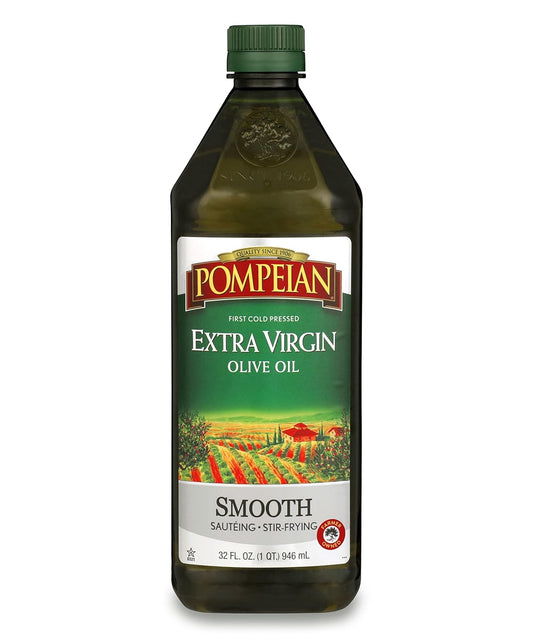 pompeian-smooth-extra-virgin-olive-oil---mild-and-delicate-flavor-rich-in-polyphenols-first-cold-pressed-ideal-for-sauteing-stir-frying---32-fl-oz-bottle-non-gmo-gluten-free-1