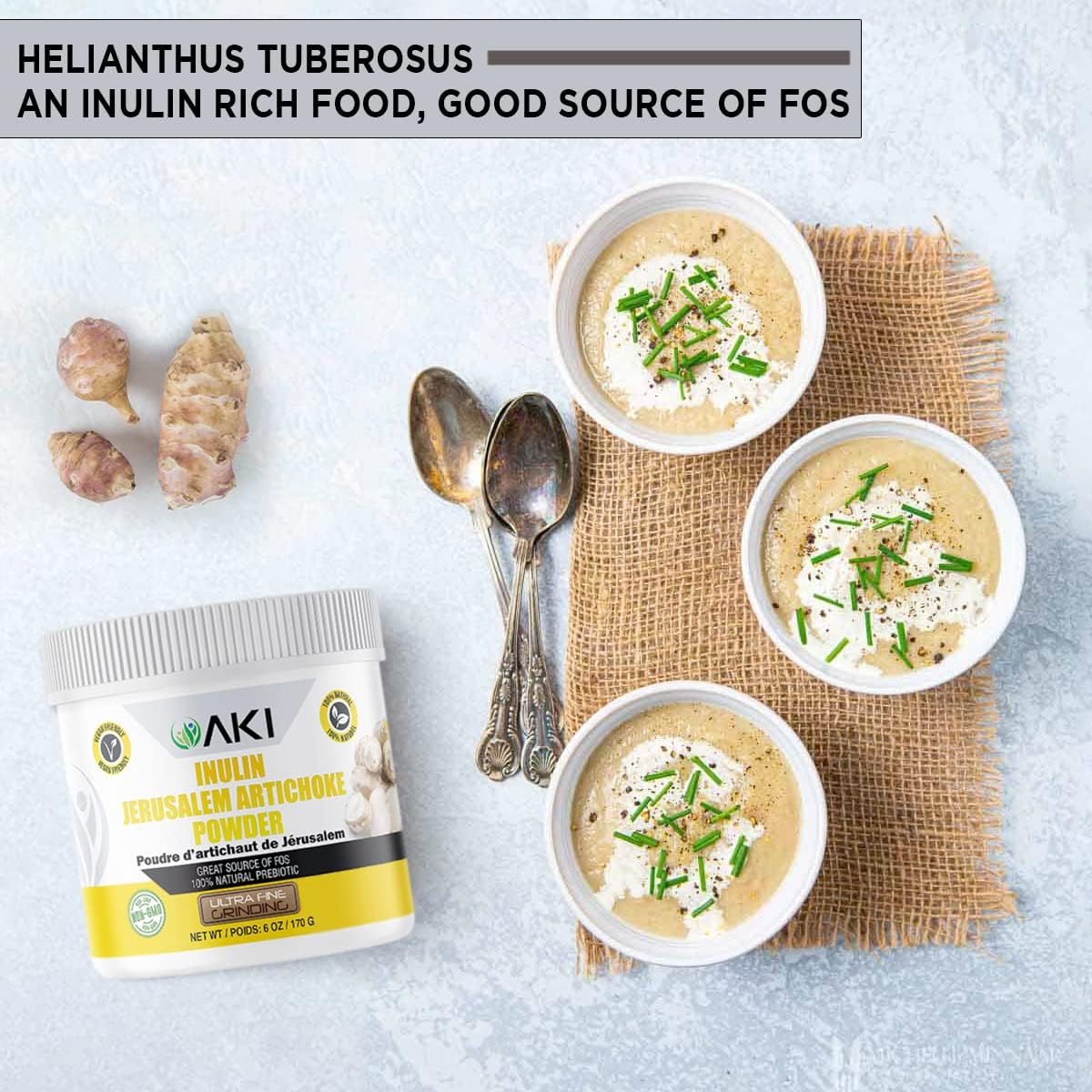 organic-jerusalem-artichoke-inulin-powder---6oz-170g-rich-in-fiber-prebiotics-for-coffee-smoothies-meals-vegan-gluten-free---1-pack-4