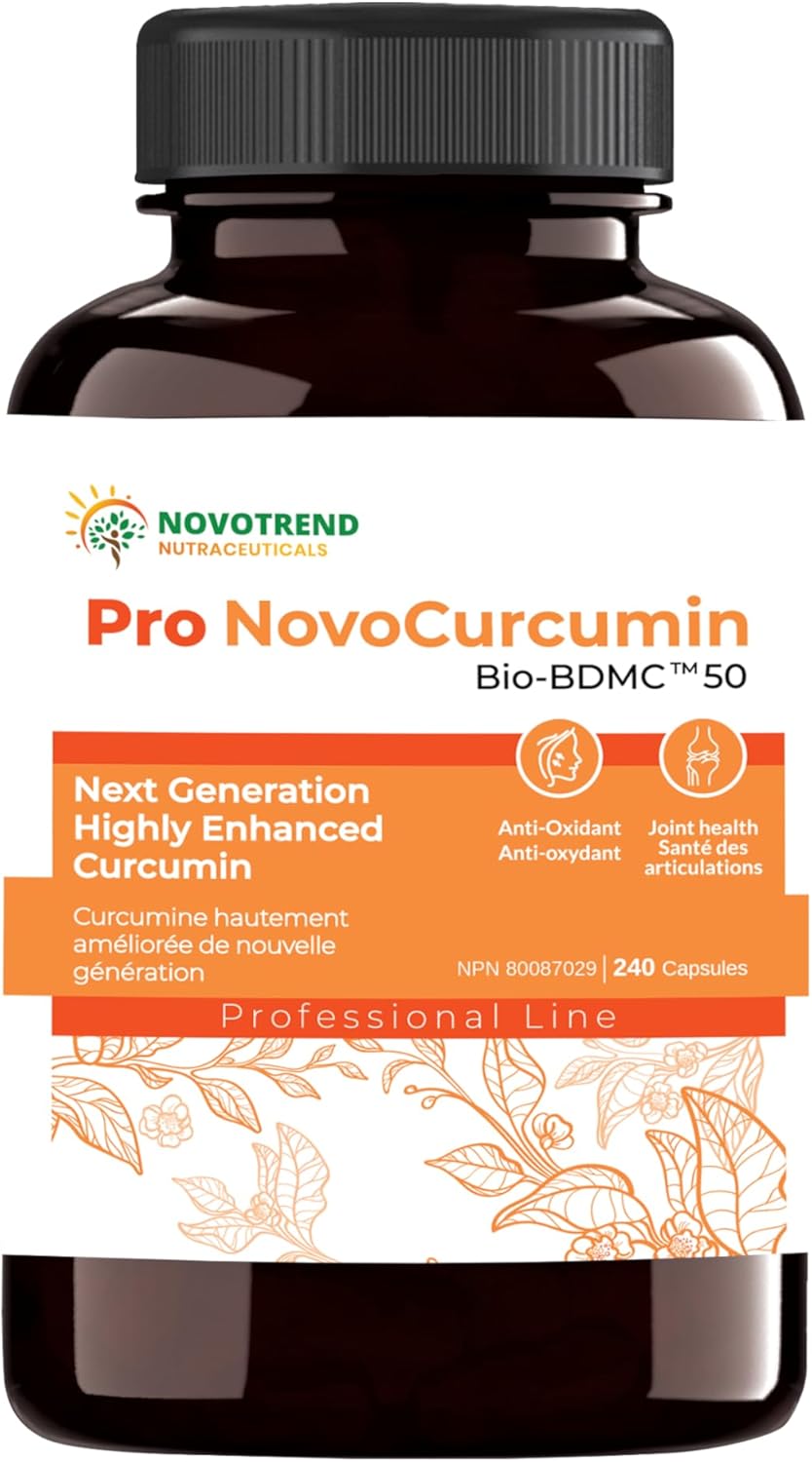 Advanced Formula Pro NovoCurcumin-BioBDMC50 Capsules - Highly Enhanced Curcumin Supplement for Next Generation - 240 Count - Espot.com.au