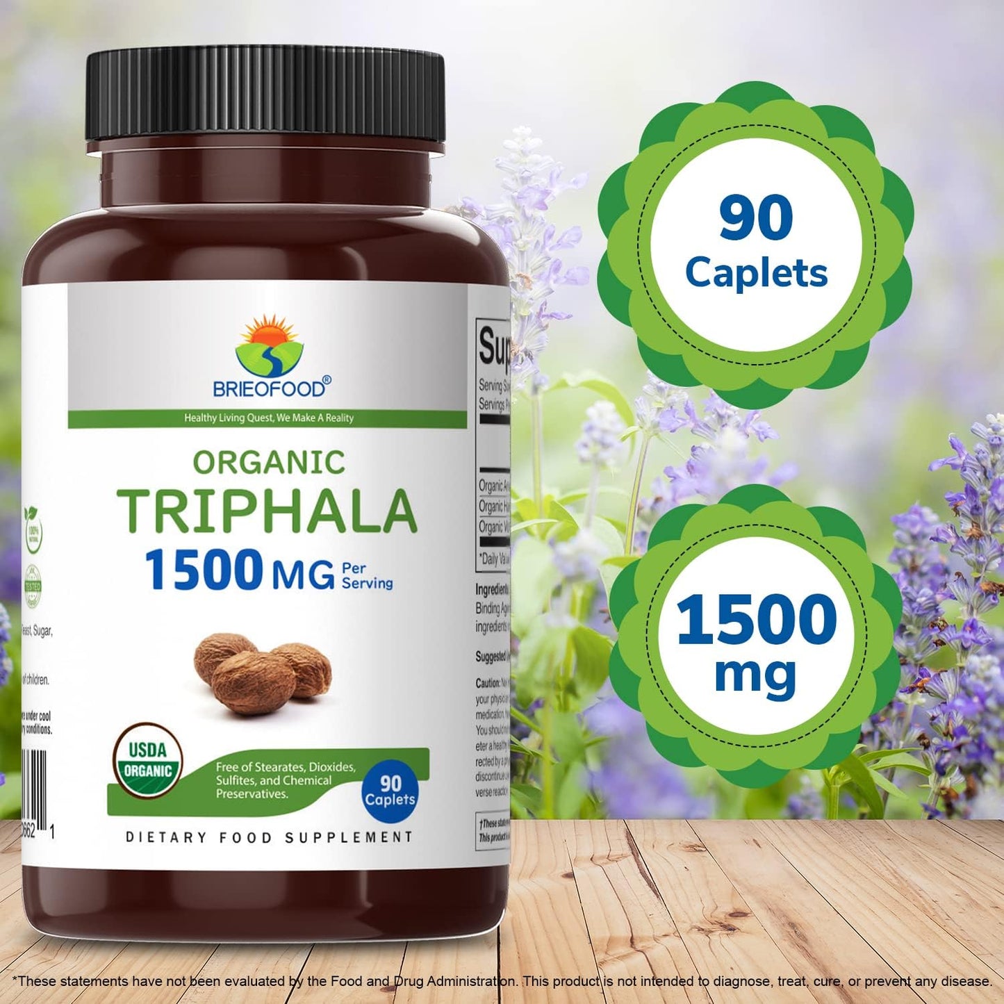 organic-triphala-1500mg-vegetarian-tablets---45-servings-gluten-free---brieofood-6