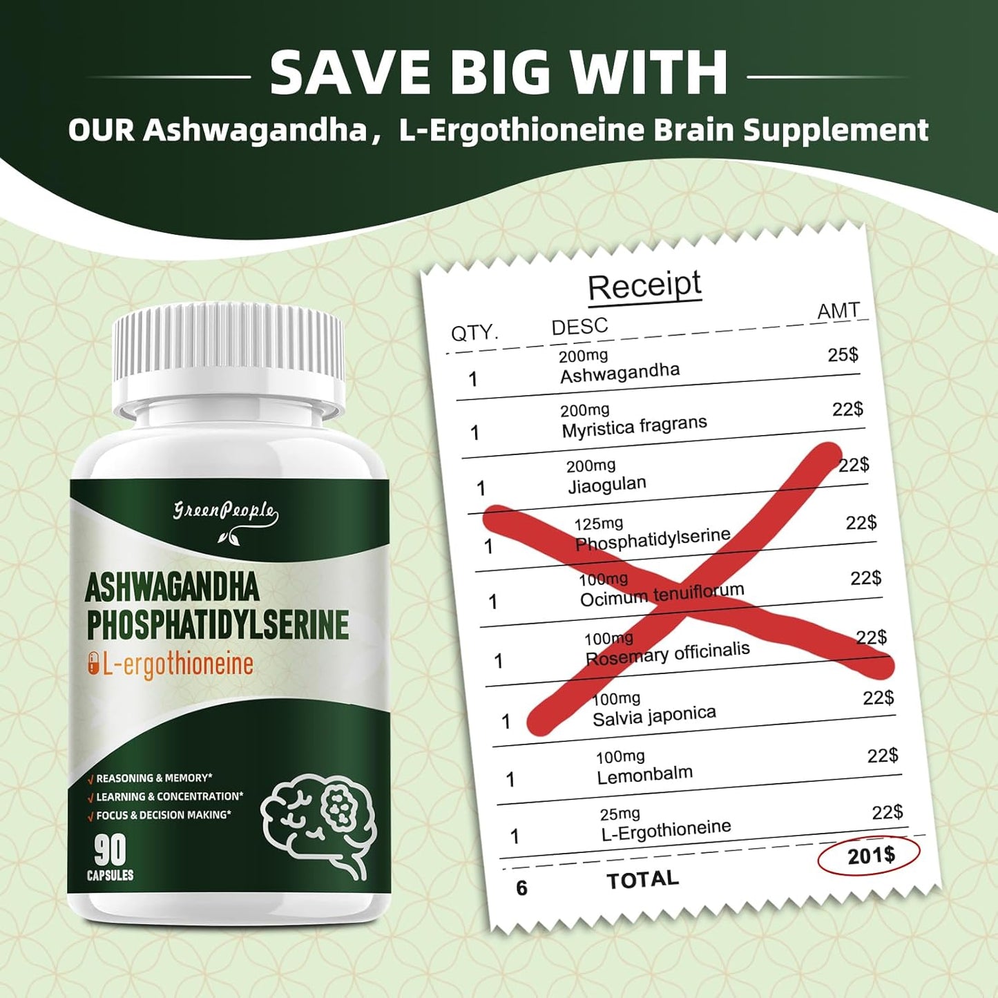 greenpeople-l-ergothioneine-25mg-complex-capsules---90-ct-brain-supplement-with-ashwagandha-phosphatidylserine-for-memory-focus-7