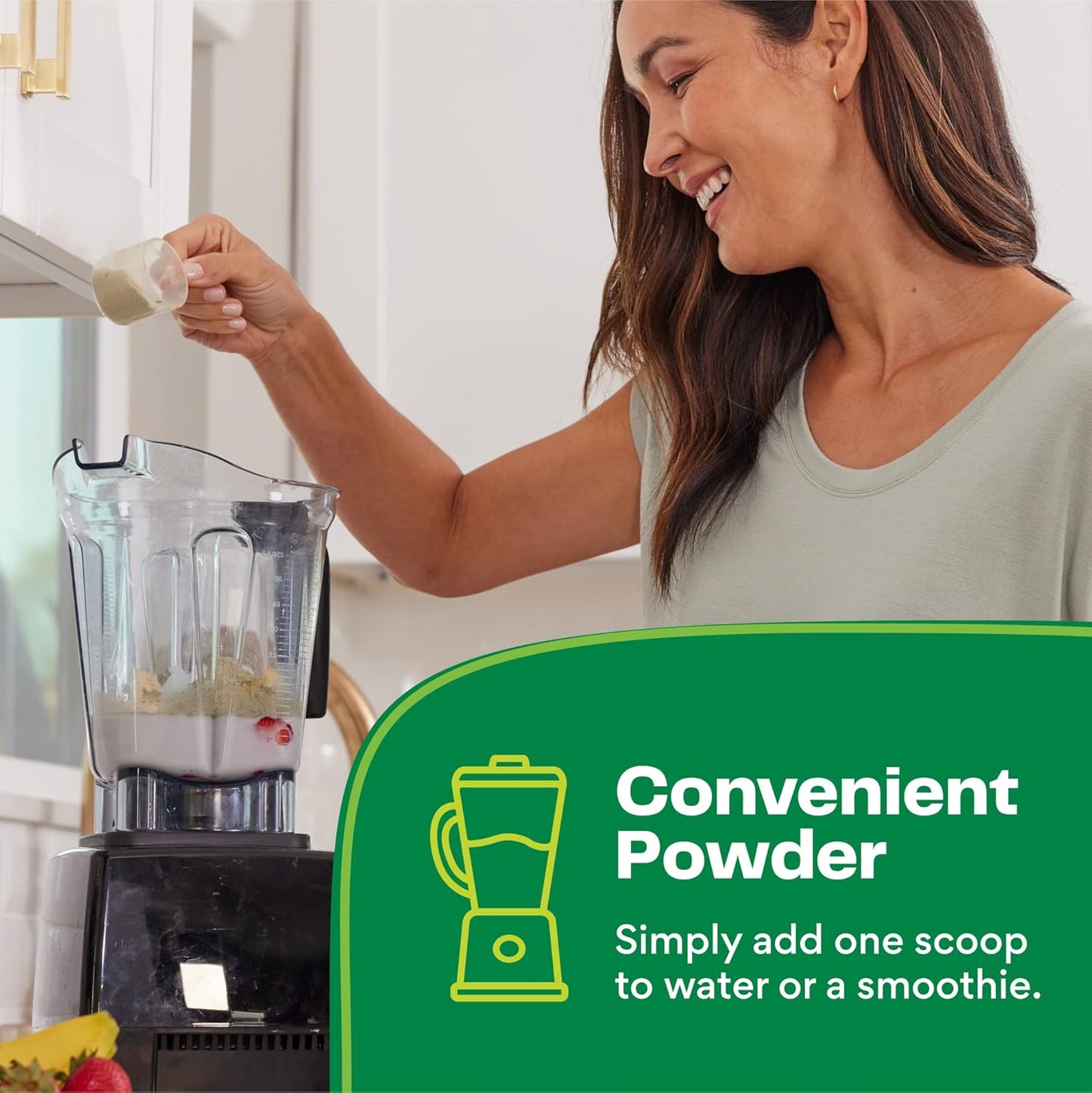 Organic Plant-Based Vegan Protein Powder with 25g Protein - Creamy Vanilla Flavor, Dairy, Gluten, Soy Free - 10 Servings - Espot.com.au