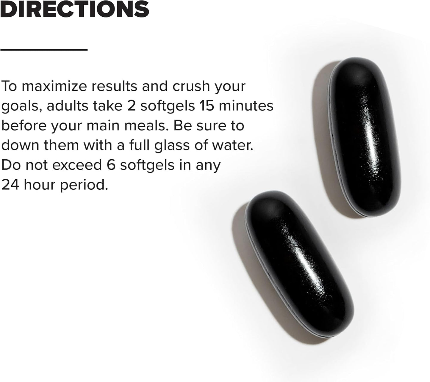 Energy-Boosting Supplement with Natural Caffeine and Herbal Ingredients - Zantrex Black Softgels for Metabolism and Craving Control - Espot.com.au