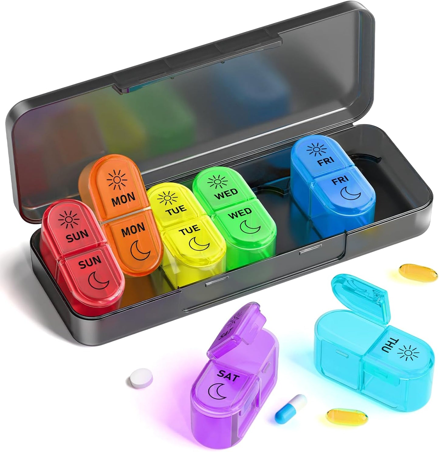 7-day-am-pm-pill-box-organizer-for-travel-vitamins-fish-oils-supplements---weekly-medication-organizer-for-2-times-a-day-1