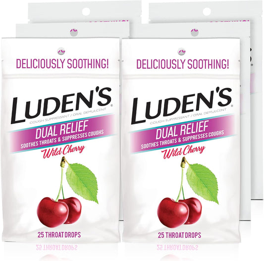 ludens-wild-cherry-dual-relief-cough-drops---25-count-x-6-packs---soothing-flavor-for-cough-relief---packaging-variation-1