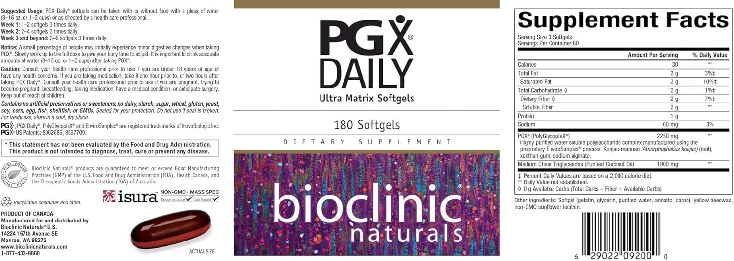 high-potency-bioclinic-pgx-daily-ultra-matrix-softgels---180-gels-for-weight-management-and-blood-sugar-support-2