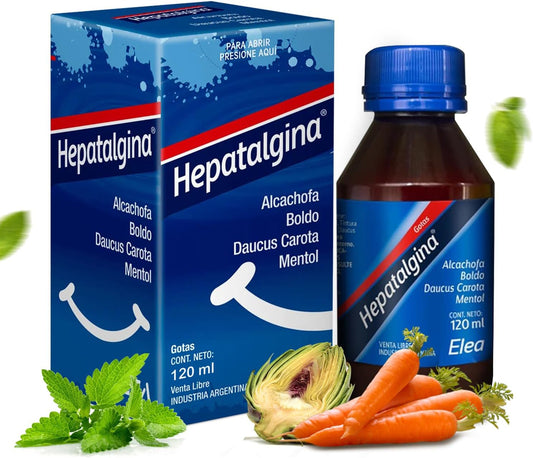 Liver Detox Cleanse Drops with Artichoke Extract - Herbal Liquid Supplement for Liver Support, Digestive Health, and Repair - 120 ml Bottle - Espot.com.au