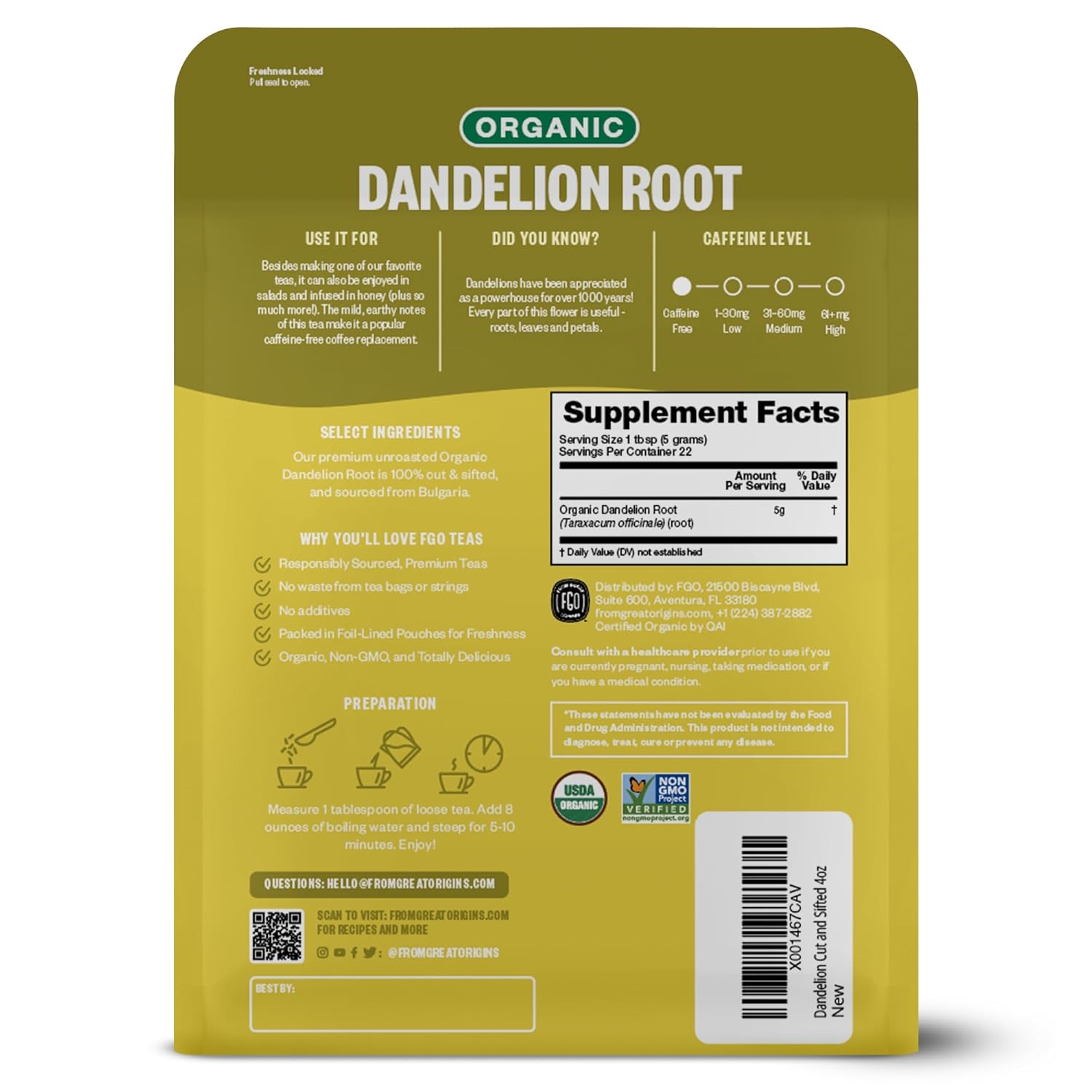 organic-dandelion-root-loose-tea-4oz-resealable-bag---cut-sifted---fgo-2