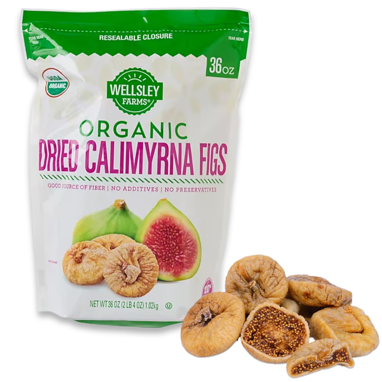 36-oz-wellsley-farms-organic-dried-calimyrna-figs-naturally-sweet-high-fiber-snack---gluten-free-vegan-whole-30-kosher-1
