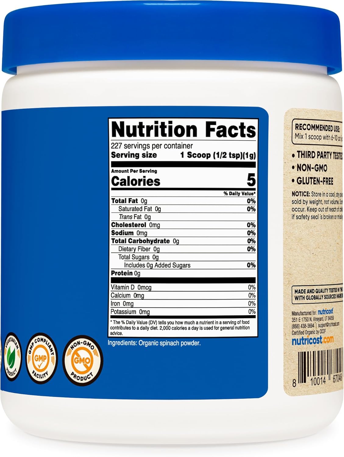 organic-spinach-powder-8oz---usda-certified-non-gmo-premium-quality-spinach-powder-with-1g-per-serving-5
