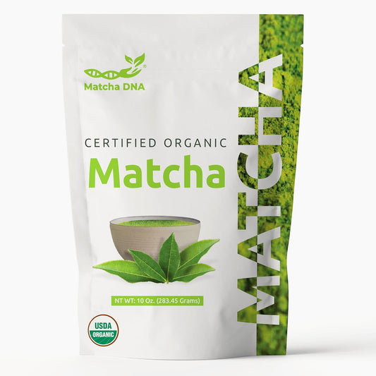 Organic Matcha Green Tea Powder - 10 oz Pure Premium Culinary Grade Matcha (283g) by MATCHA DNA - Espot.com.au
