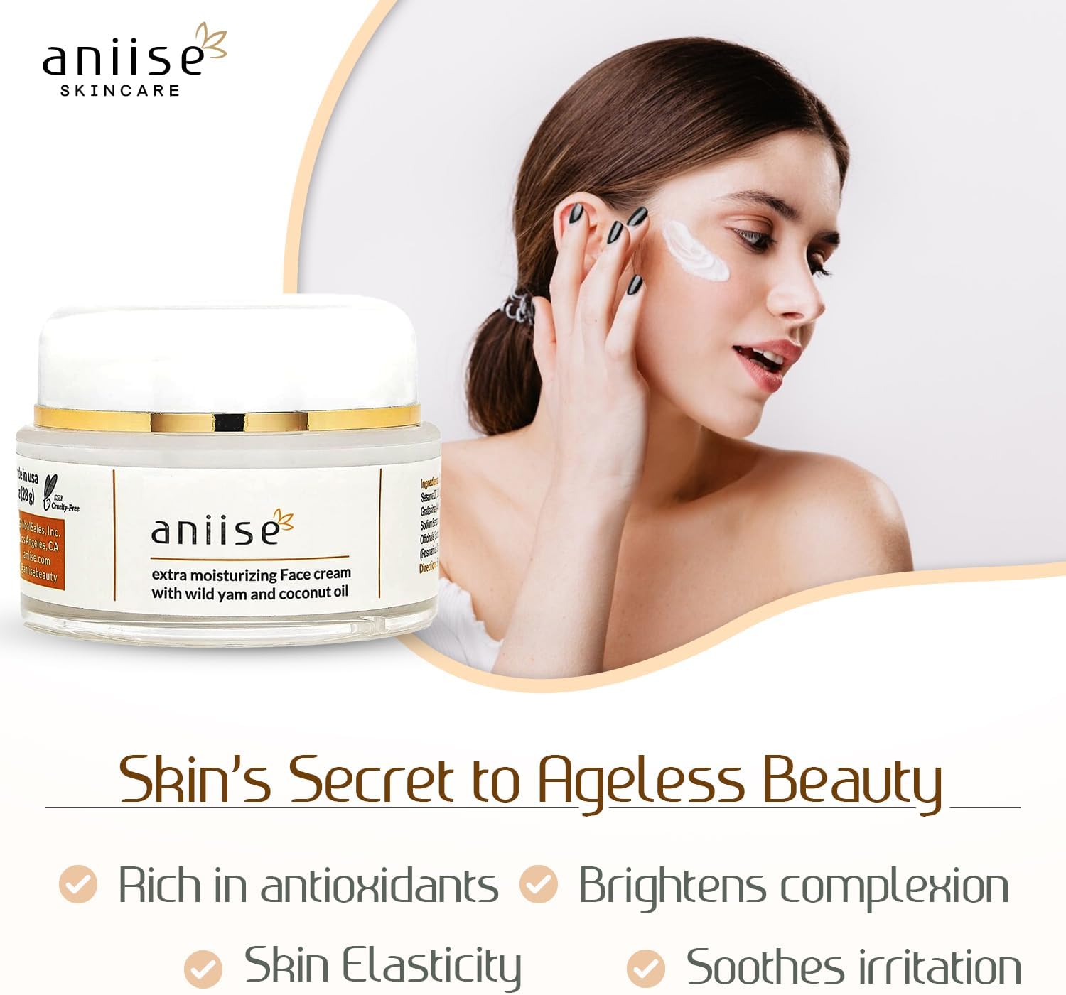 aniise-wild-yam-extra-moisturizing-face-cream-with-coconut-oil-for-menopause-menstrual-relief---anti-aging-cream-for-very-dry-skin---1-oz-2