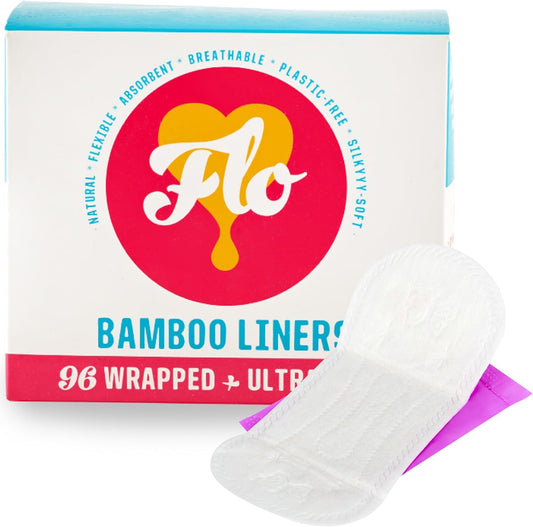 organic-bamboo-panty-liners-slim-mega-pack-of-96-biodegradable-liners-for-women-black-owned-compostable-individually-wrapped---feminine-care-1