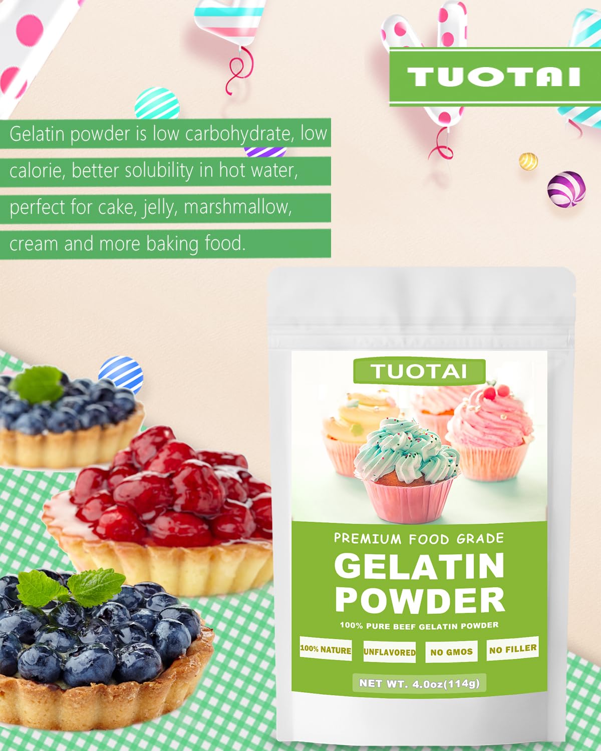 tuotai-unflavored-gelatin-powder---4-ounces---food-grade-gelatin-powder-for-cake-jelly-marshmallow-baking---high-quality-gelatin-powder-2