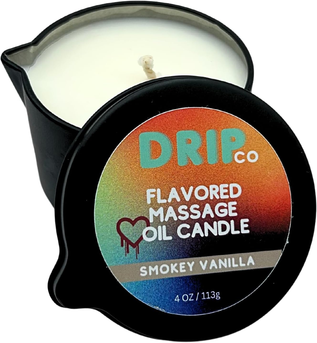 Soy Wax Massage Candle for Couples - Aromatherapy Candle for Relaxing Oil Therapy, TikTok Trend Smokey Vanilla Scented Candle - Spa Essentials for Elegant Massage Experience - Espot.com.au