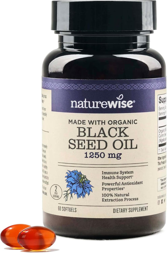 organic-cold-pressed-black-seed-oil-capsules-1250mg---omega-3-6-9---antioxidant-immune-support---hair-skin---non-gmo---gluten-free---60-softgels-1