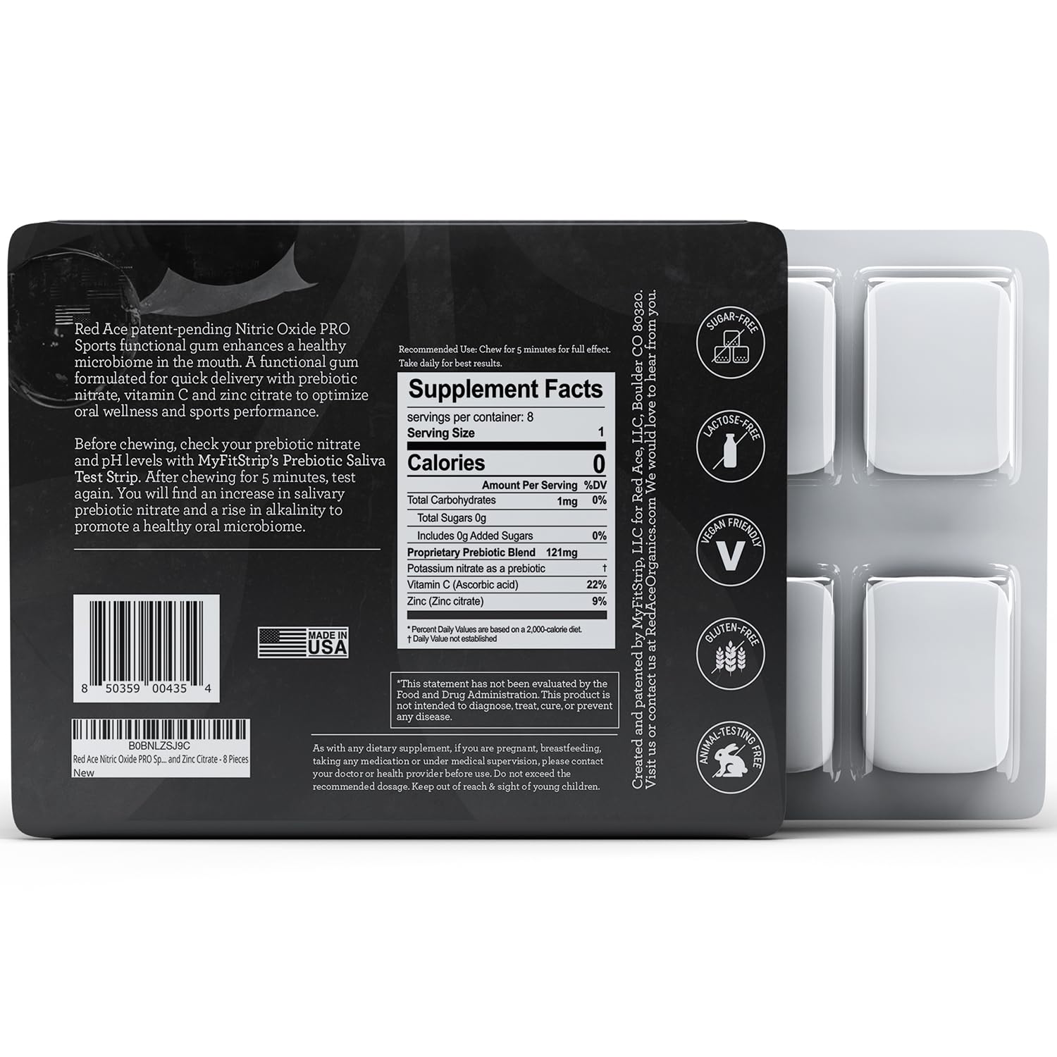 fresh-mint-red-ace-nitric-oxide-pro-sports-chewing-gum---8-pieces-with-vitamin-c-and-zinc-citrate-for-enhanced-performance-5