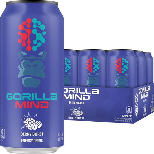 gorilla-mind-energy-drink---boost-energy-focus-with-natural-ingredients---no-sugar-or-artificial-colors---berry-burst-flavor---16oz-12-pack-1