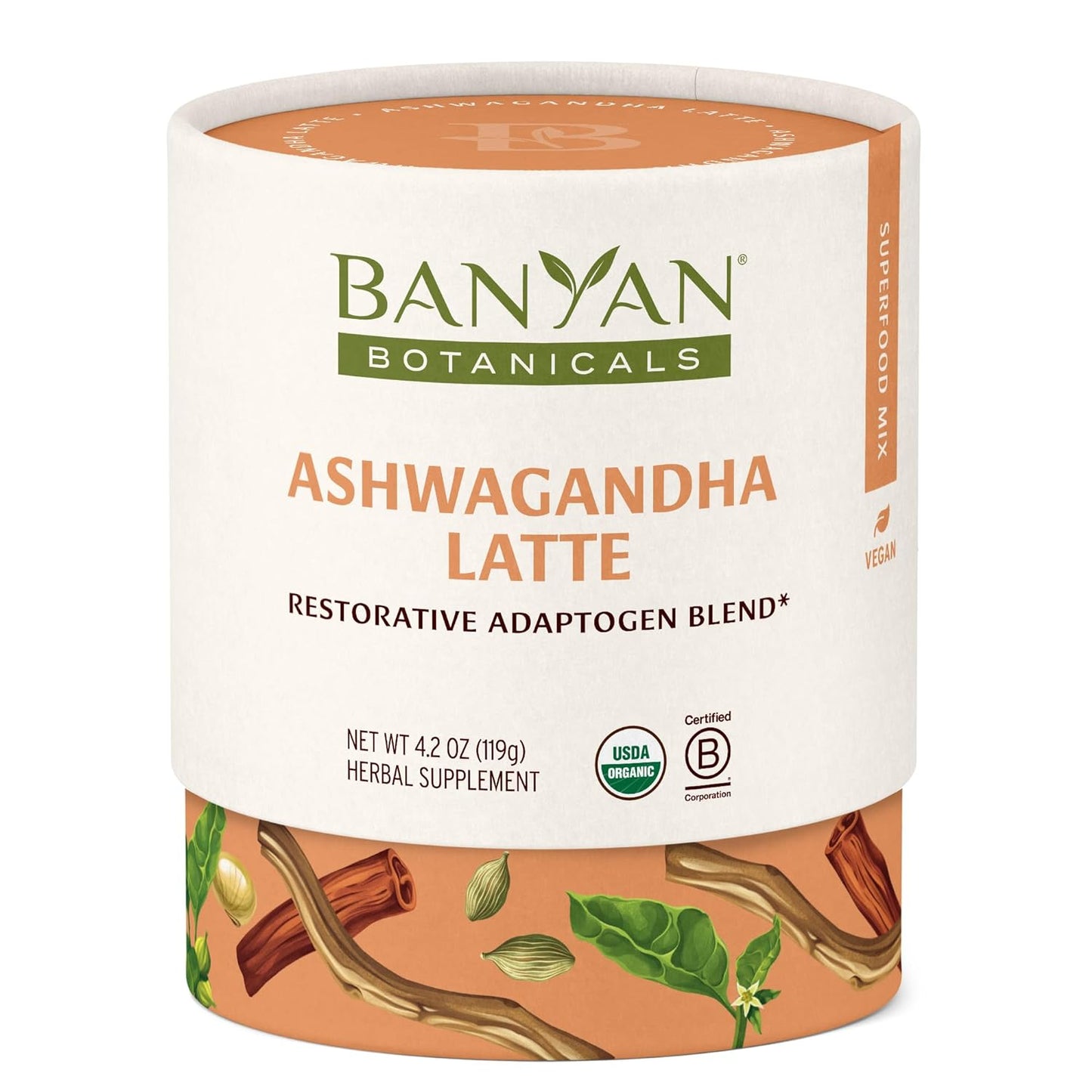 organic-ashwagandha-latte-mix---herbal-adaptogen-drink-for-energy-and-relaxation---caffeine-free-instant-blend---42-oz-vegan-formula-by-banyan-botanicals-1